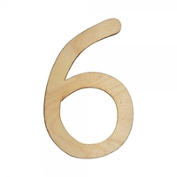 Craft Shapes Number 6