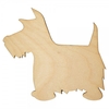 Craft Shapes Scottie Dog