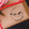 Custom Eco Gift Tag Stamp - Santa