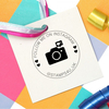Custom Social Media Stamp Follow Me Business Stamp Instagram Stamp,  Customise and order stamps online
