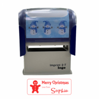 Customisable Christmas Card Stamper,  Customise and order stamps online