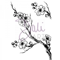 DaliArt DaliART Clear Stamp Cherry Blossom A6