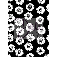 DaliArt DaliART Clear Stamp Floral Background A6