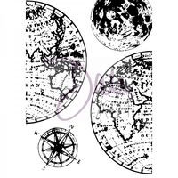 DaliArt DaliART Clear Stamp Globes A6