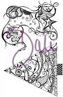 DaliArt DaliART Clear Stamp Henna Stocking & Christmas Tree