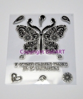 DaliArt DaliART Clear Stamp Indian Butterfly