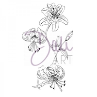 DaliArt DaliART Clear Stamp Lilly Flowers A6