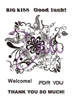 DaliArt DaliART Clear Stamp Mehndi Floral