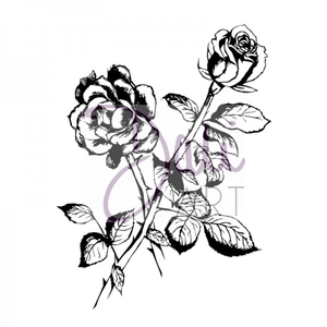 DaliArt DaliART Clear Stamp Rose A6