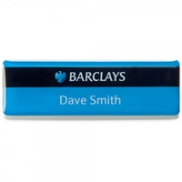 Domed Name Badge full colour print 70x36 mm