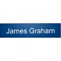 Door Nameplate in different colours 250 x 50 mm