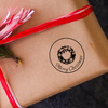 Eco Gift Tag Stamp - Merry Christmas,  Customise and order stamps online