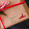 Eco Gift Tag Stamp Blessed Christmas