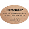 Engraved Oval Door Sign