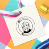 Facebook & Snapchat Stamp Custom Social Media Stamp Business Logo Stamp,  Customise and order stamps online
