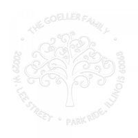 Family Tree Round Monogram Seal,  Customise and order stamps online