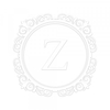 Fancy Border Single Initial Round Monogram Seal,  Customise and order stamps online