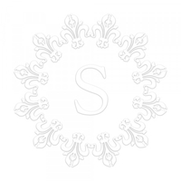 Fleur-de-Lis Border Round Monogram Seal,  Customise and order stamps online