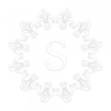 Fleur-de-Lis Border Round Monogram Seal,  Customise and order stamps online