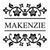 Floral Wrought Iron Square Monogram Stamp,  Customise and order stamps online