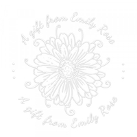 Flower in Bloom Round Monogram Seal,  Customise and order stamps online