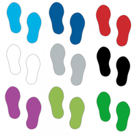 Footprints for floors (10 pairs) 250 x 110 mm