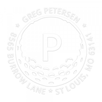 Hole in One Round Monogram Seal,  Customise and order stamps online