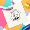 Instagram & Facebook Stamp Custom Social Media Stamp Business Logo Stamp,  Customise and order stamps online