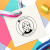Instagram & Snapchat Stamp Custom Social Media Stamp Business Logo Stamp,  Customise and order stamps online