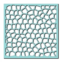 Kath Halstead Designs Sweet Dixie Block Mosaic Stencil