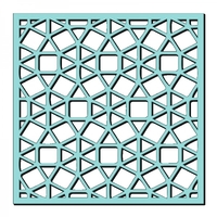 Kath Halstead Designs Sweet Dixie Circular Mosaic Stencil
