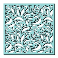 Kath Halstead Designs Sweet Dixie Fern Flourish Stencil