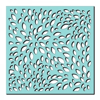Kath Halstead Designs Sweet Dixie Petal Burst Stencil