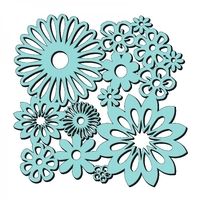Kath Halstead Designs Sweet Dixie Spring Blooms Stencil