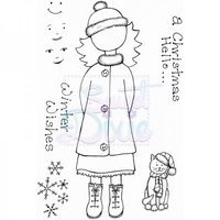 Lindsay Mason Designs A Christmas Hello Clear Stamp A6