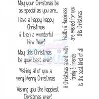 Lindsay Mason Designs A Christmas Spent With Family Clear Stamp A6
