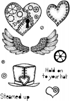 Lindsay Mason Designs A6 Steamed Up Clear Stamp