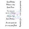 Lindsay Mason Designs An extra special wish Clear Stamp size A6
