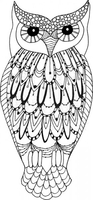 Lindsay Mason Designs Big Owl Ready To Go Clear Stamp