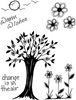 Lindsay Mason Designs Change is in the Air Clear Stamp