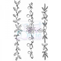 Lindsay Mason Designs Christmas Swags Clear Stamp A6