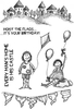 Lindsay Mason Designs Clear Stamp Hoist the flags