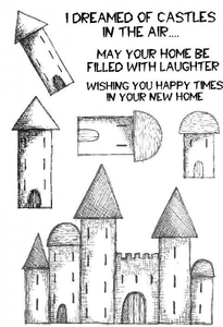 Lindsay Mason Designs Clear Stamp I dreamed of castles