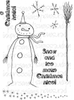 Lindsay Mason Designs Doo Lally Pip Stringy Snowman