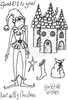 Lindsay Mason Designs Elfy Christmas Clear Stamp