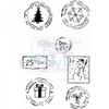 Lindsay Mason Designs Festive Post Clear Stamp A6