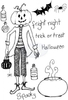 Lindsay Mason Designs Fright Night Clear Stamp