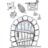 Lindsay Mason Designs Gnome Door Clear Stamp size A6