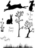 Lindsay Mason Designs Hippetty Hoppetty Clear Stamp