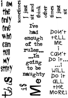 Lindsay Mason Designs Ive had enough Clear Stamp